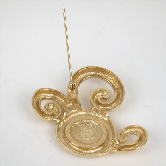 80’s HUGE GIVENCHY like new Paris BROOCH - Picture 6 of 7